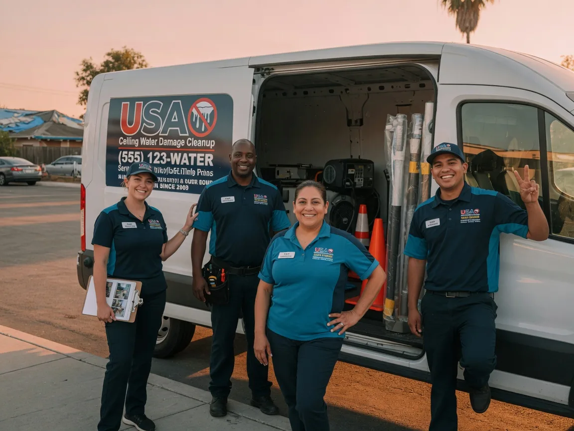Ceiling Water Damage Restoration company in Geary, OK
